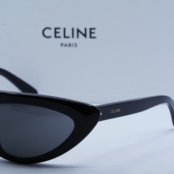 FINAL PRICE NEW CELINE CL40261I 01A BLACK GREY SUNGLASSES - Picture 4 of 10